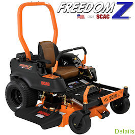 Scag Freedom Zero Turn Riding Lawn Mower
