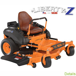Scag Liberty Z Zero Turn Riding Lawnmower